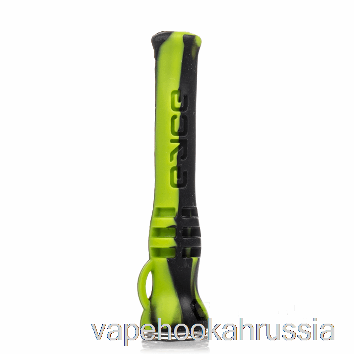Vape Russia Eyce Shorty Silicone Chillum Creatrgrn (черный/лаймово-зеленый)